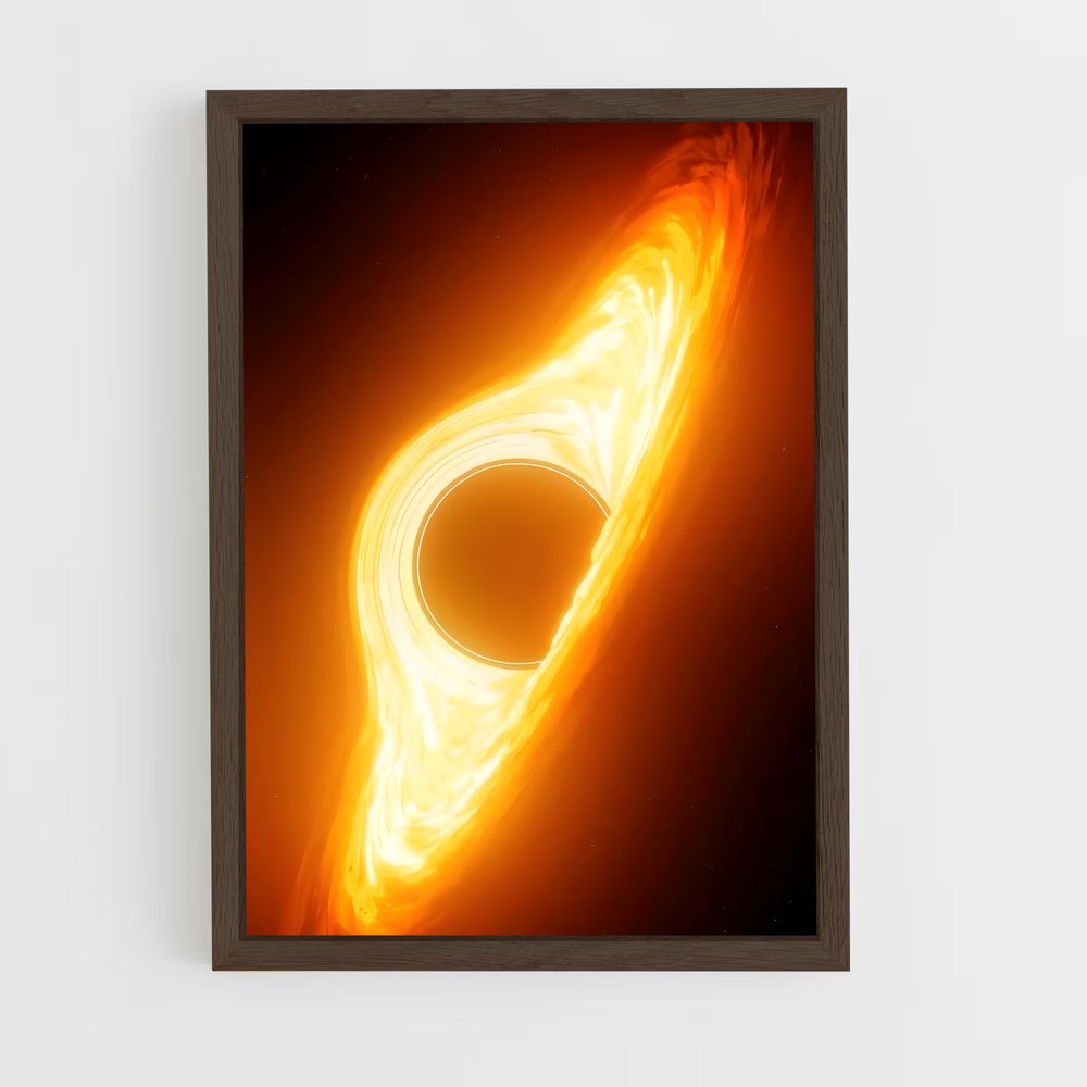 Poster trou noir mystérieux (vue 5)